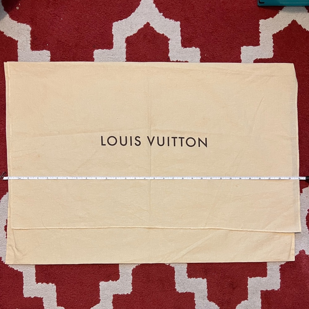 Extra Large Authentic Louis Vuitton Fabric Dust S… - image 1